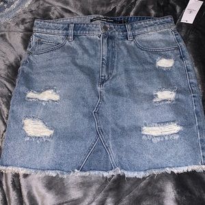 Volcom denim mini skirt